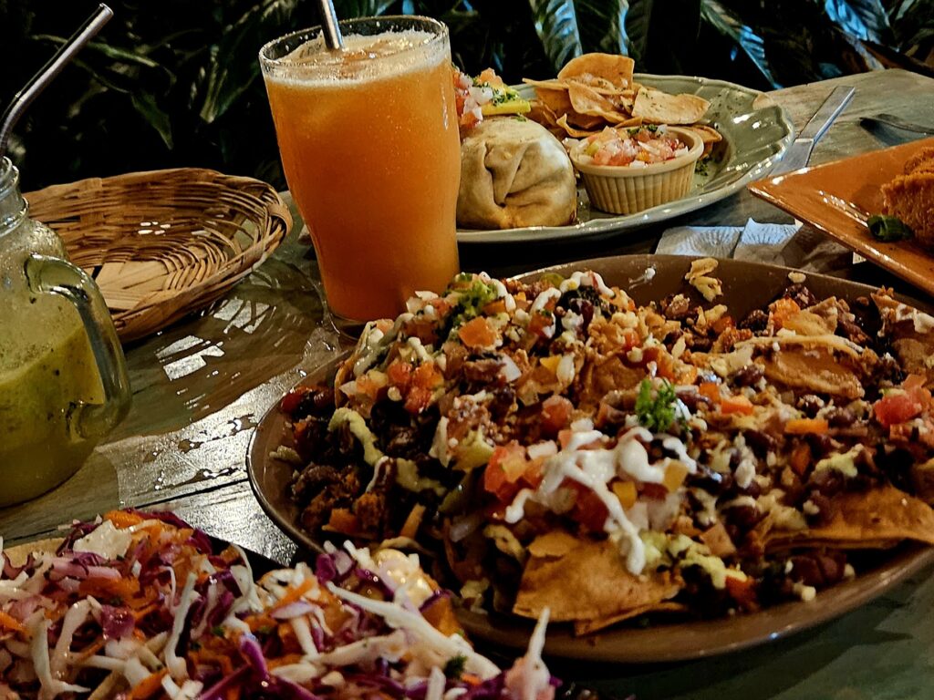 Kolacja wegetariańska.