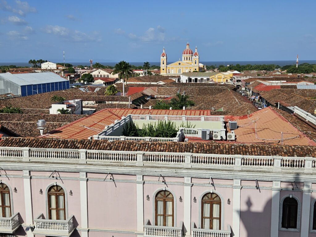 Widok na kolonialną Granadę.