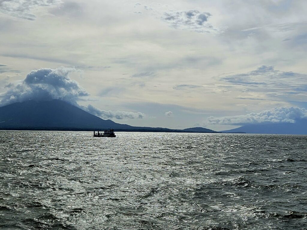 Przeprawa promem na Wyspę Ometepe.