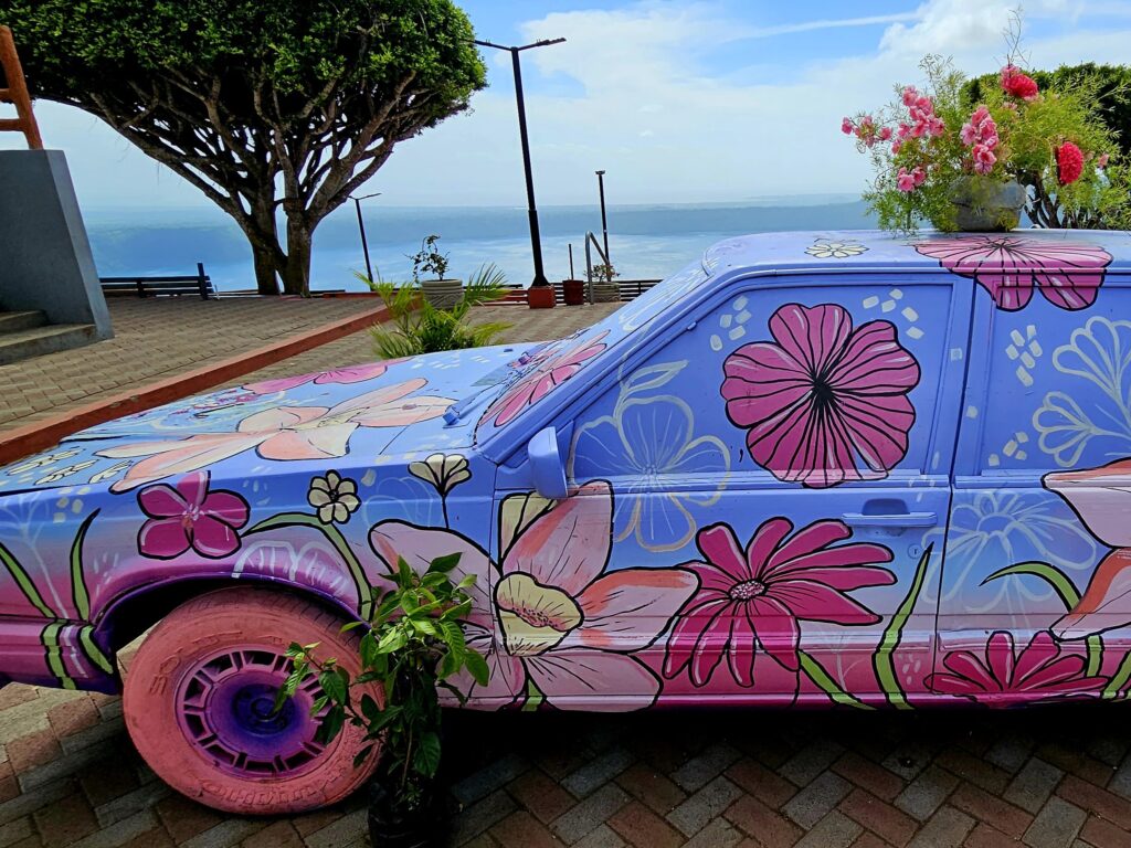 Mirador de La Catarina - ogród Nikaragui.