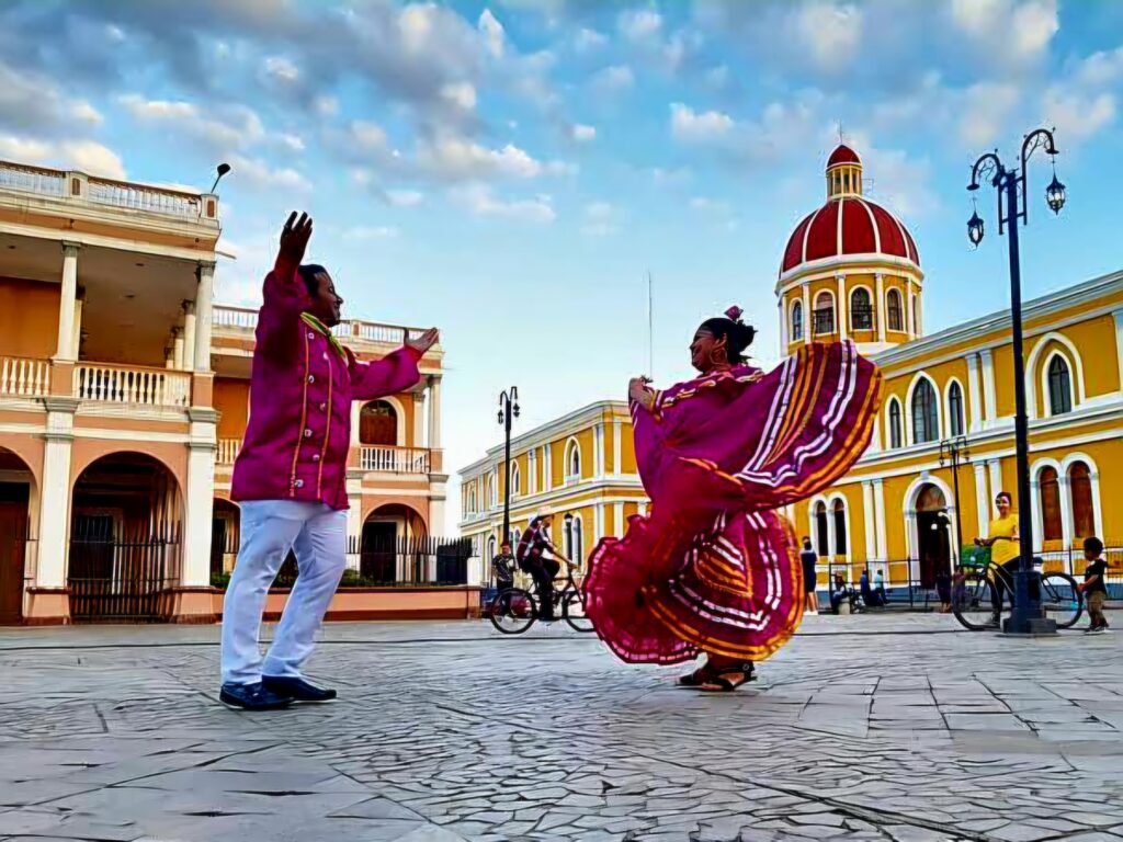 Typowy taniec Nikaragui.