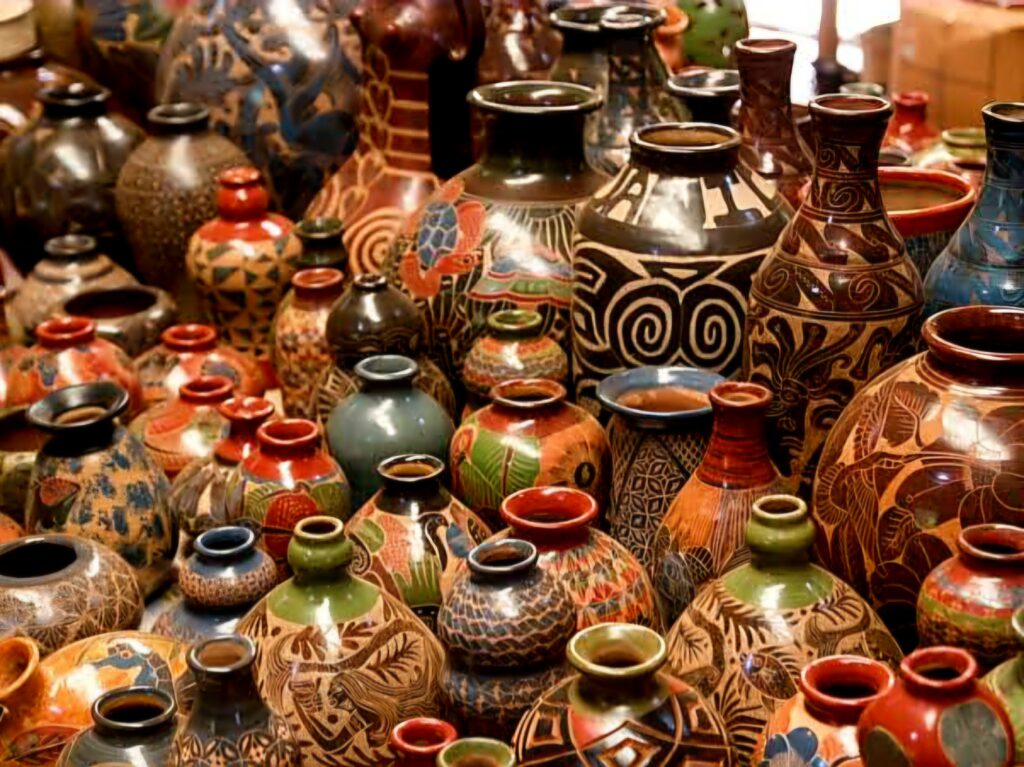 Warsztaty ceramiczne w San Juan del Oriente.